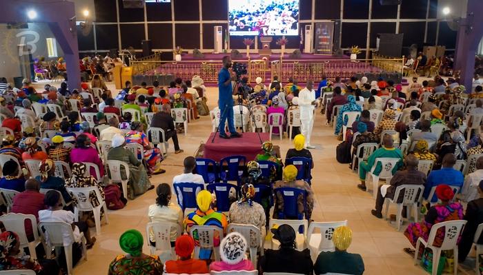 Church gathering at MFM Eleme